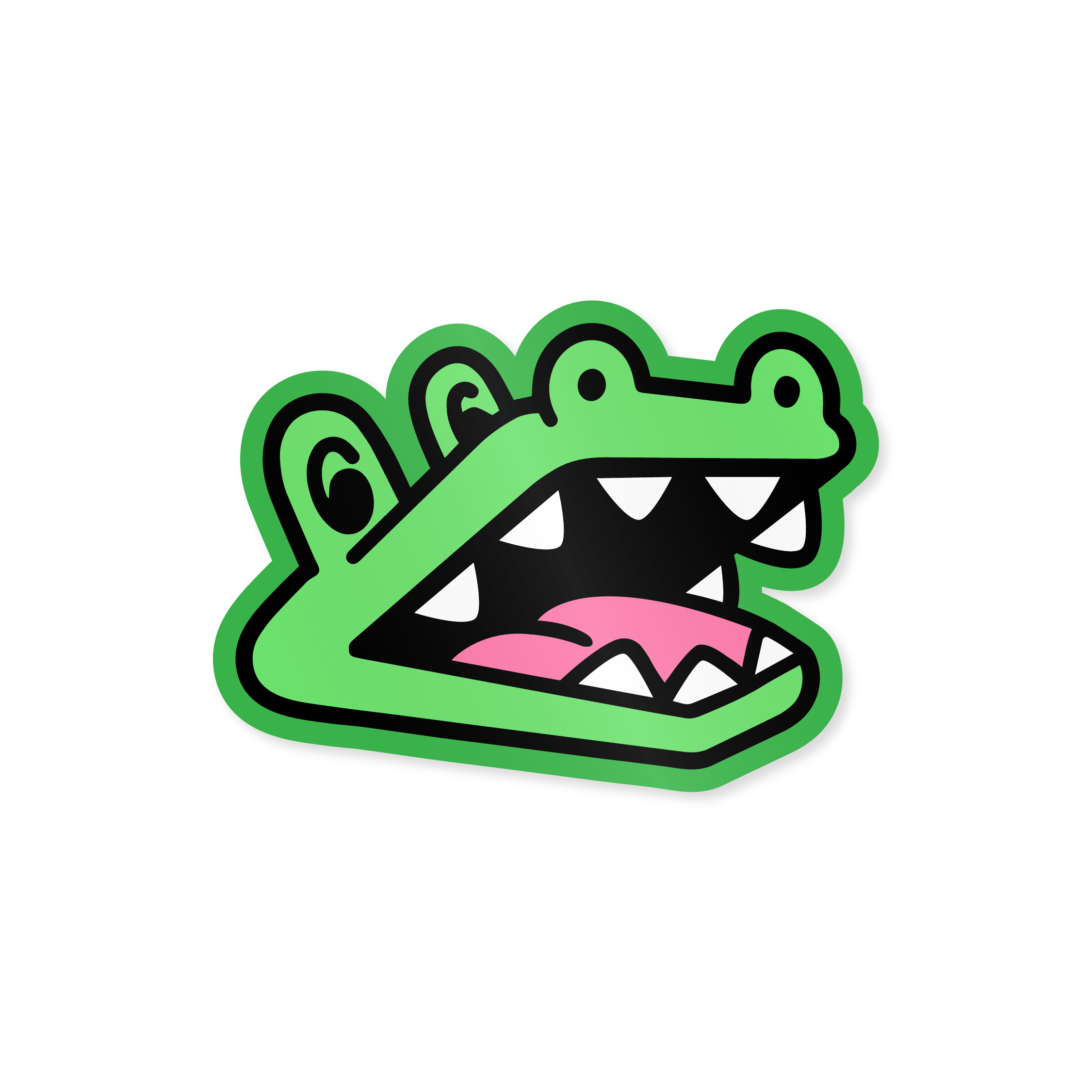 Crocodile sticker sales