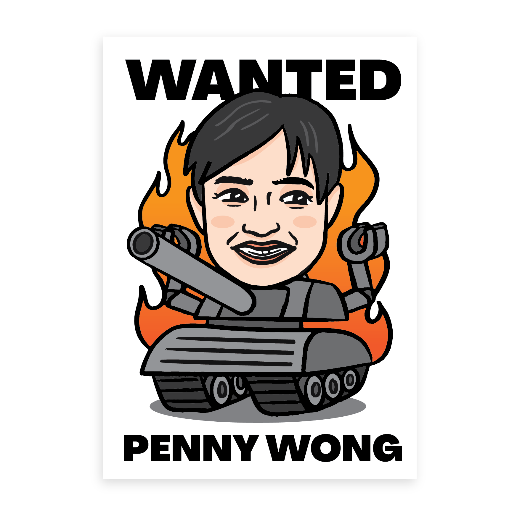 Penny Wong Is A Genocidal Bootlicker Poster Free Download