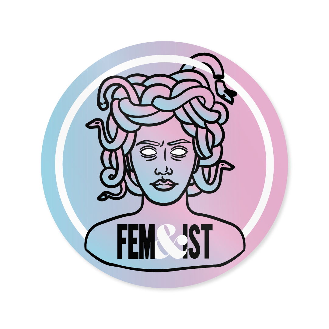Fem&ist Medusa - Vinyl Sticker