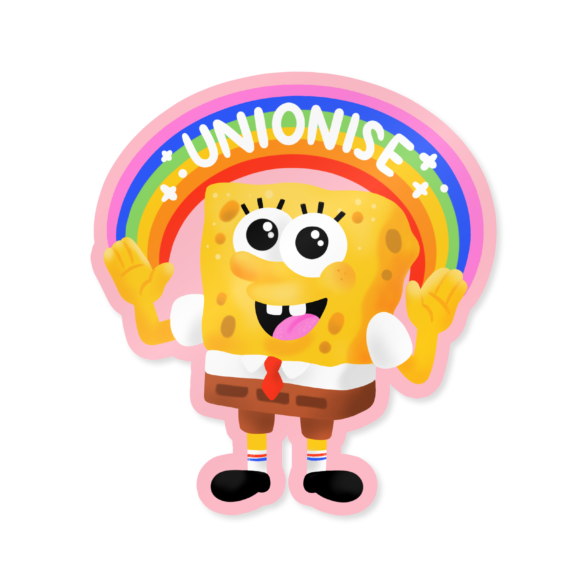 'Unionise' Spongebob  - Vinyl Sticker