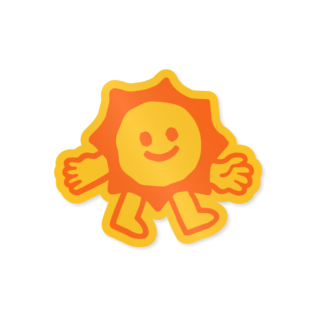 You Are My Sunshine Keychain & Sticker
